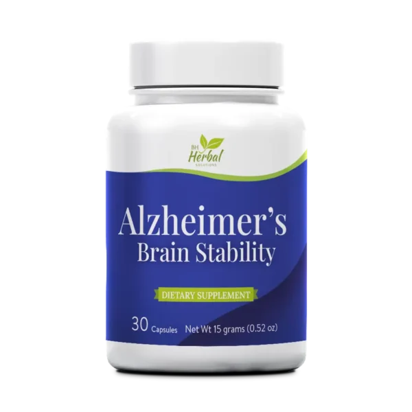 Alzheimers Brain Stability one botte