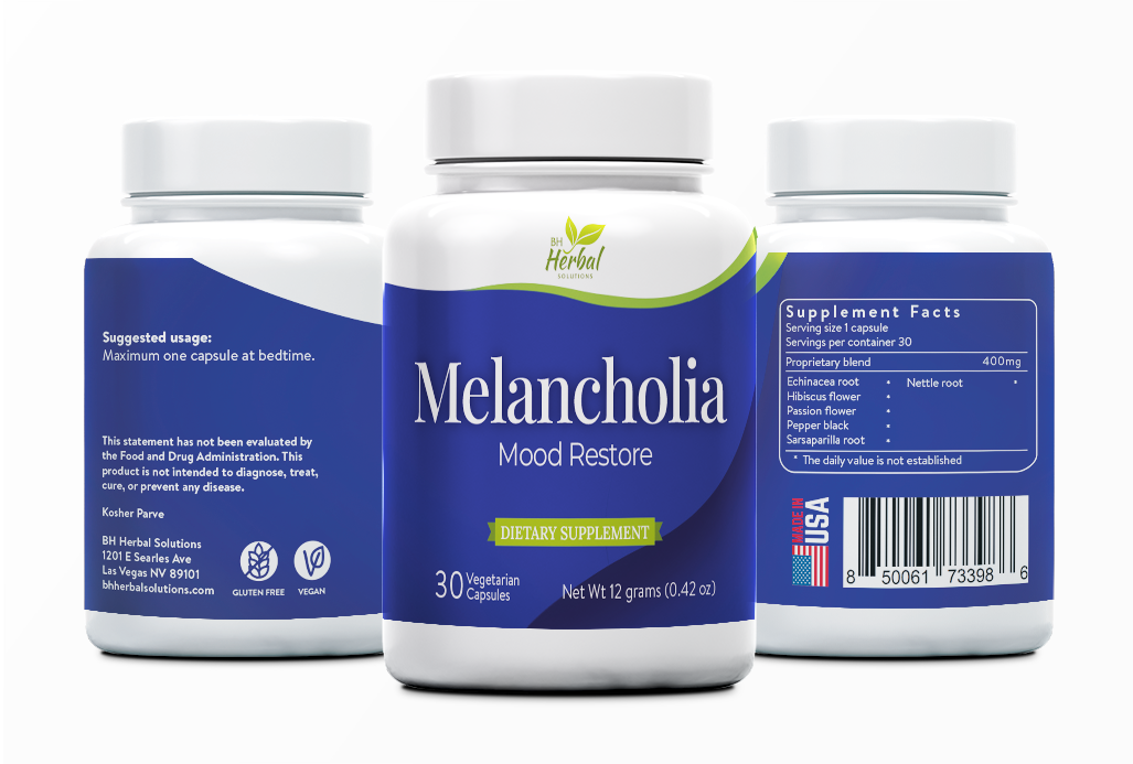 Melancholia Mood Restore 3 bottle