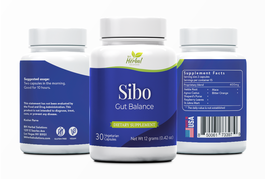 Sibo Gut Balance 3 bottle