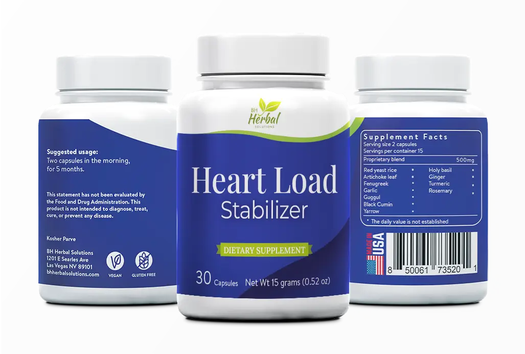 Heart Load StabilizerThree bottles