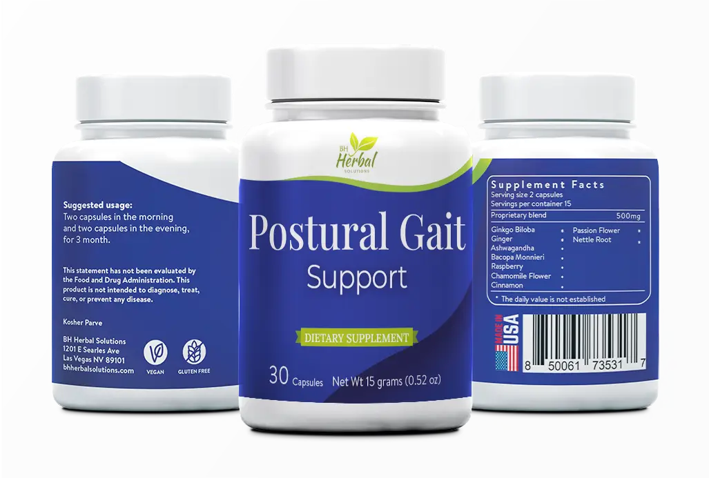 Postural Gait Support Three bottles